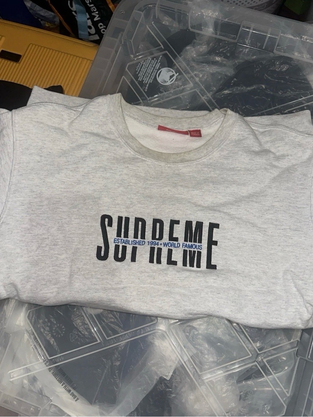 Supreme World Famous Crewneck